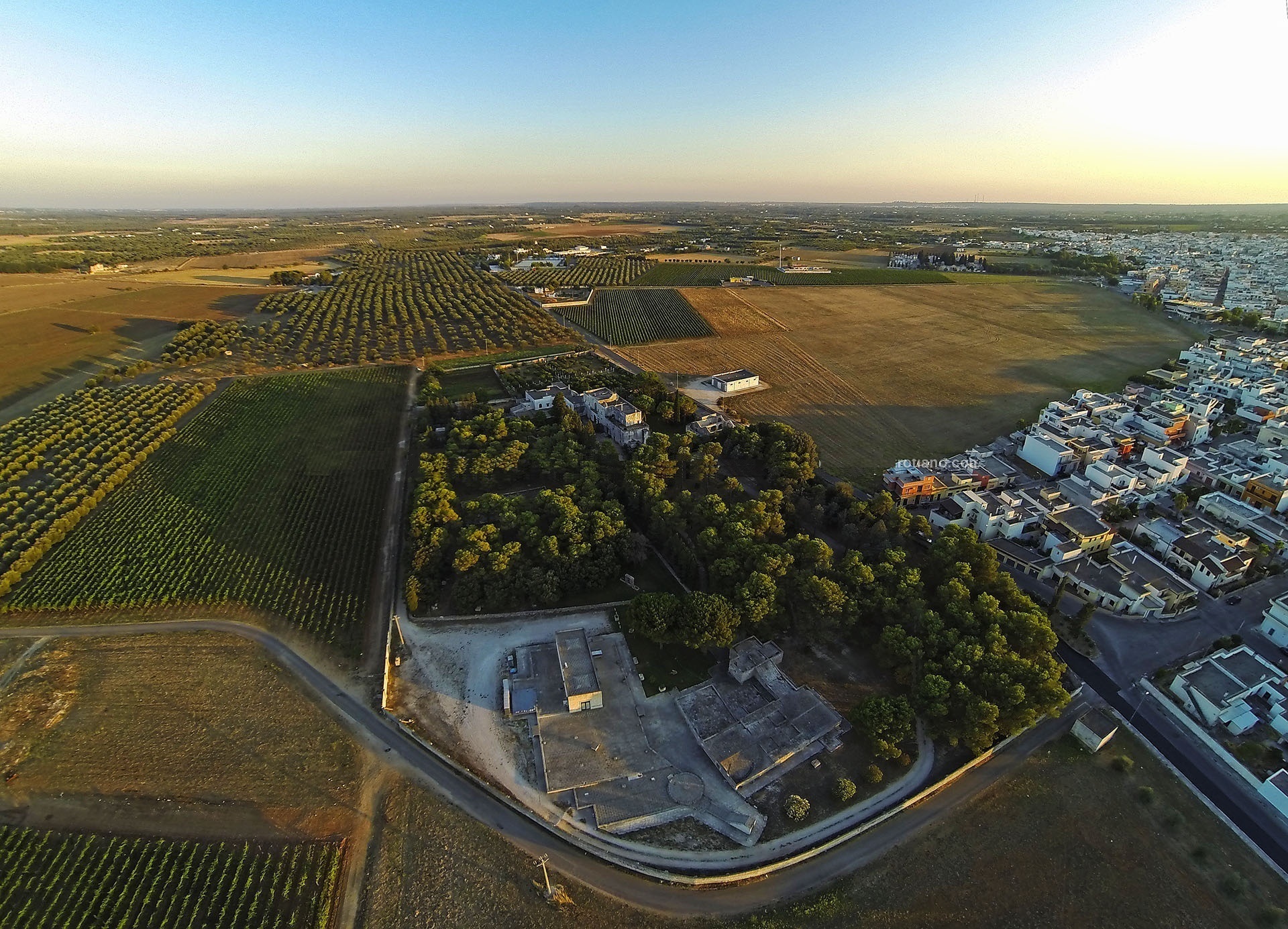 L’ASTORE MASSERIA dall’alto L'ASTORE MASSERIA dall'alto